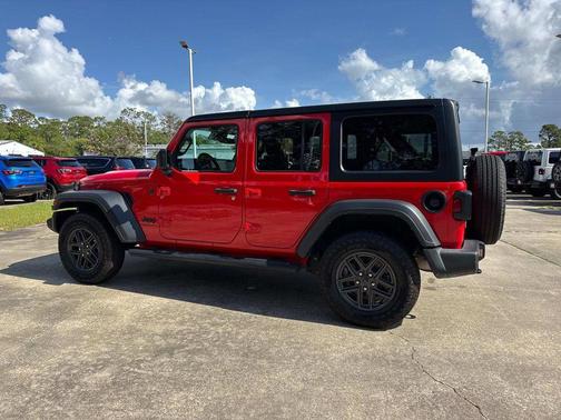 Firecracker Red Clearcoat 2024 Jeep Wrangler Sport S