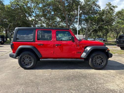 Firecracker Red Clearcoat 2024 Jeep Wrangler Sport S
