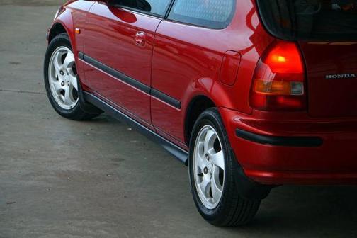 Cayenne Red Metallic 1998 Honda Civic EK4