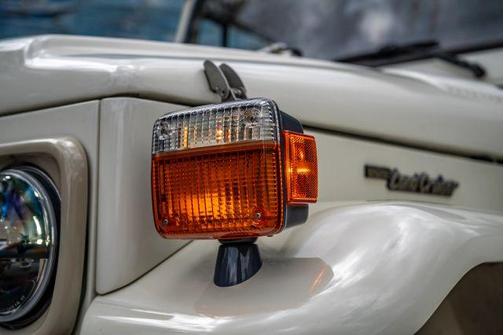 White 1980 Toyota Land Cruiser FJ40