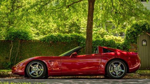 Red 2008 Chevrolet Corvette