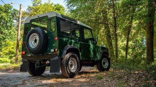 Green 1998 Land Rover Defender 90