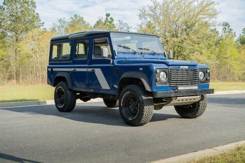 Blue 1999 Land Rover Defender