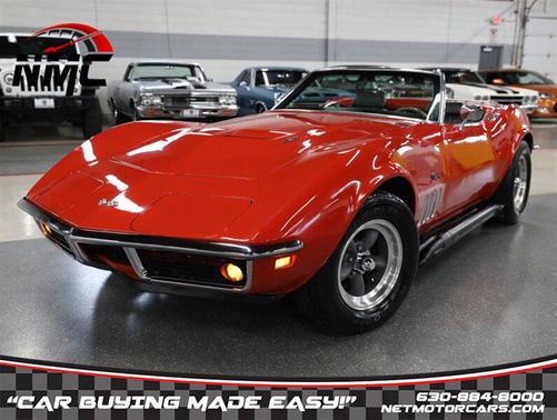 Orange 1969 Chevrolet Corvette Base