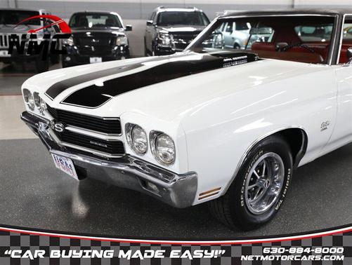 White 1970 Chevrolet Chevelle SS
