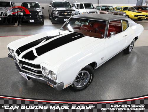 White 1970 Chevrolet Chevelle SS