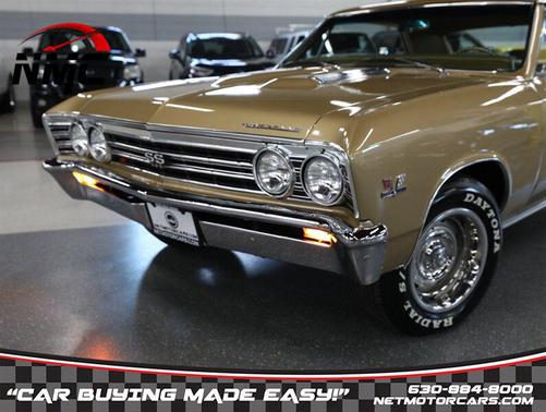 Gold 1967 Chevrolet Chevelle SS