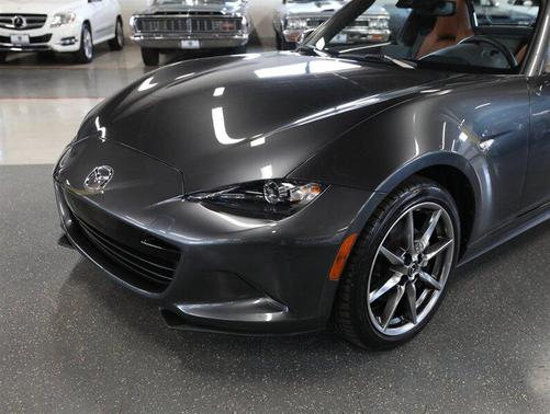 Machine Gray Metallic 2023 Mazda MX-5 Miata RF Grand Touring