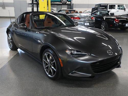 Machine Gray Metallic 2023 Mazda MX-5 Miata RF Grand Touring