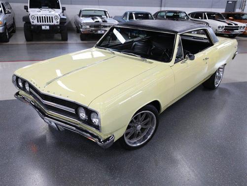 Yellow 1965 Chevrolet Chevelle SS