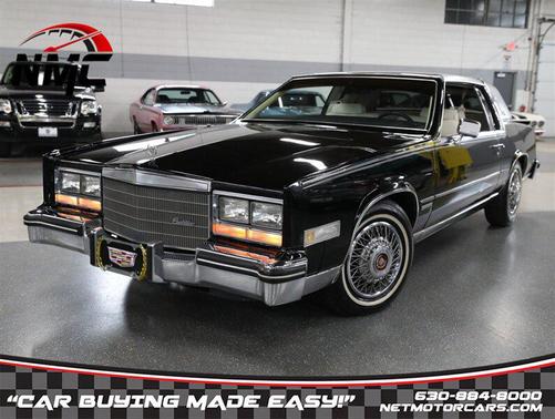 Black 1983 Cadillac Eldorado Biarritz
