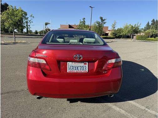 Red 2007 Toyota Camry LE V6