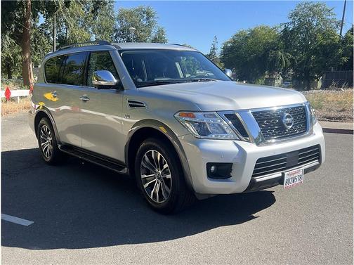 Silver 2019 Nissan Armada SL