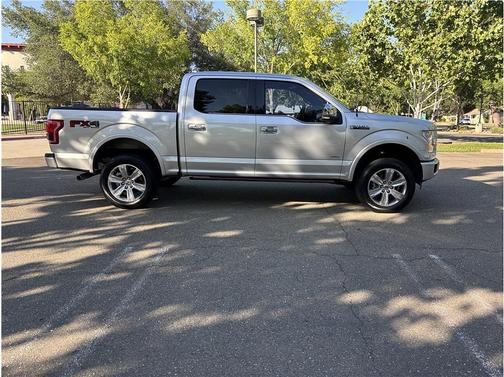 Silver 2016 Ford F-150 Platinum