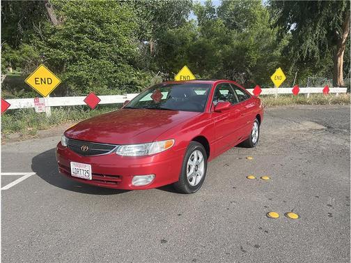 Maroon 1999 Toyota Camry Solara SE
