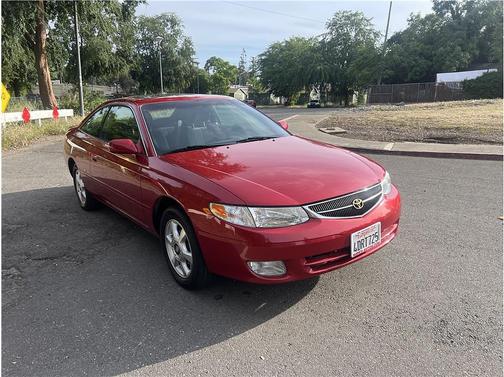 Maroon 1999 Toyota Camry Solara SE