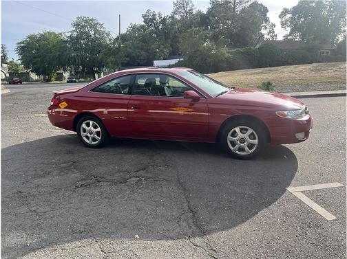 Maroon 1999 Toyota Camry Solara SE