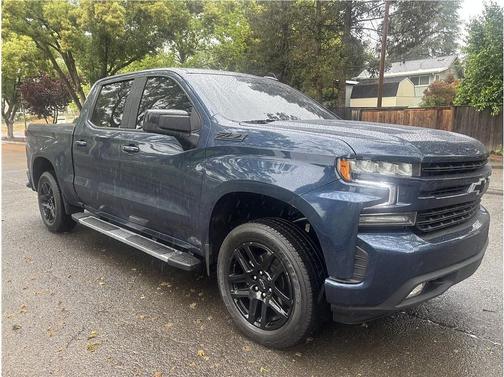 Blue 2021 Chevrolet Silverado 1500 RST