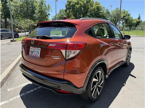 Orange 2019 Honda HR-V Sport