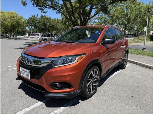 Orange 2019 Honda HR-V Sport