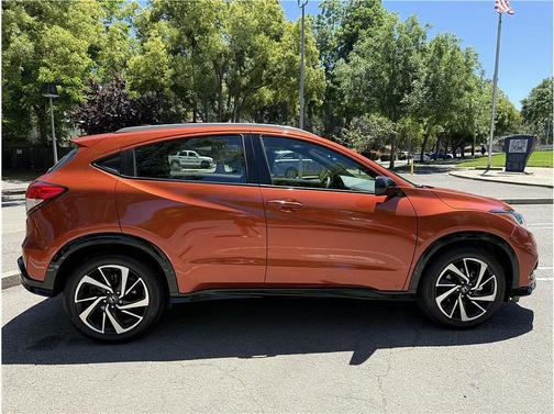 Orange 2019 Honda HR-V Sport