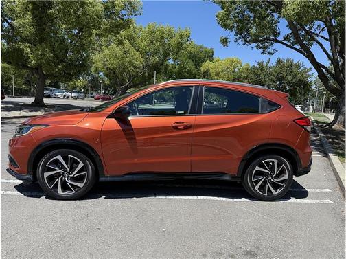 Orange 2019 Honda HR-V Sport
