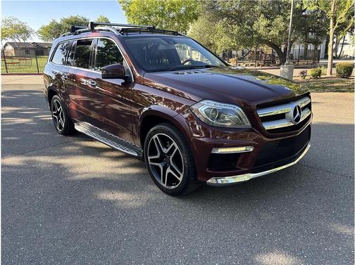 Maroon 2013 Mercedes-Benz GL-Class 4MATIC