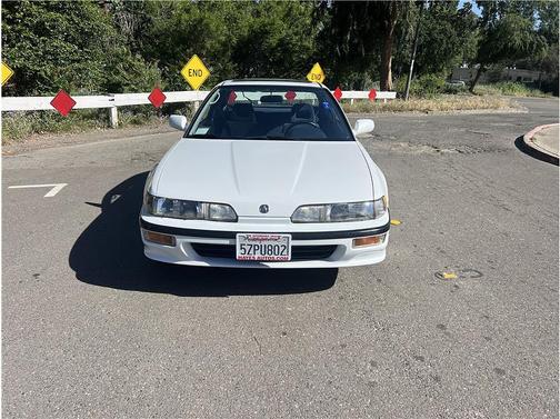 White 1992 Acura Integra LS