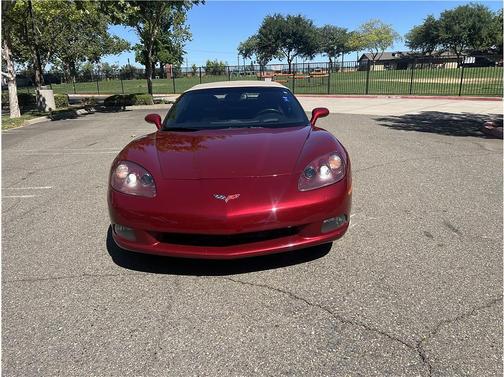 Burgundy 2007 Chevrolet Corvette Base