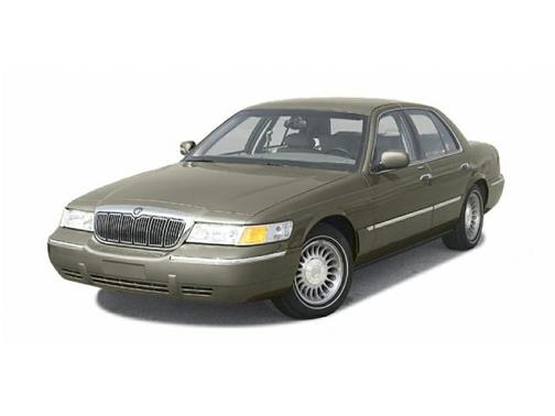 Gold 2002 Mercury Grand Marquis LS