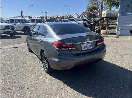Gray 2013 Honda Civic EX