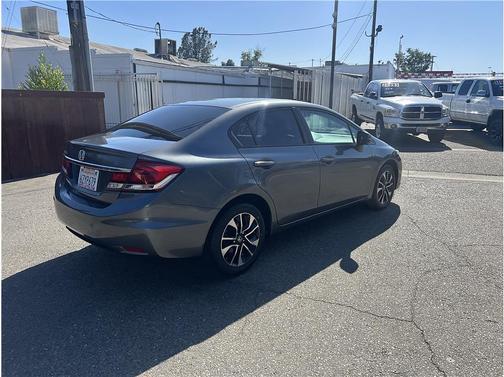 Gray 2013 Honda Civic EX