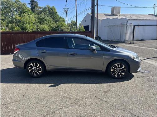 Gray 2013 Honda Civic EX