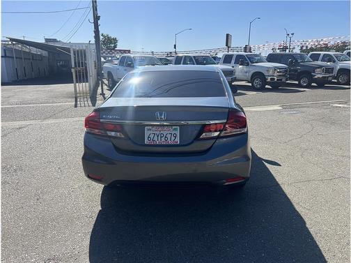 Gray 2013 Honda Civic EX