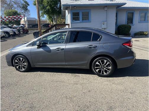 Gray 2013 Honda Civic EX