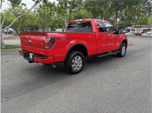 Red 2011 Ford F-150 FX4