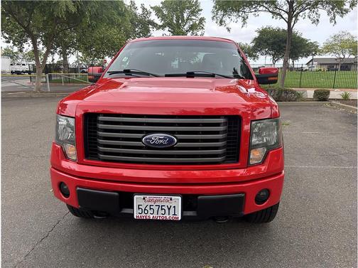 Red 2011 Ford F-150 FX4