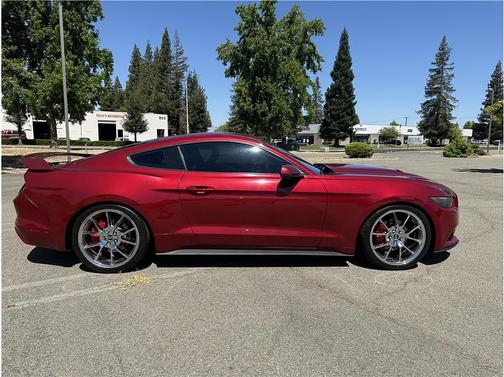 Burgundy 2016 Ford Mustang EcoBoost