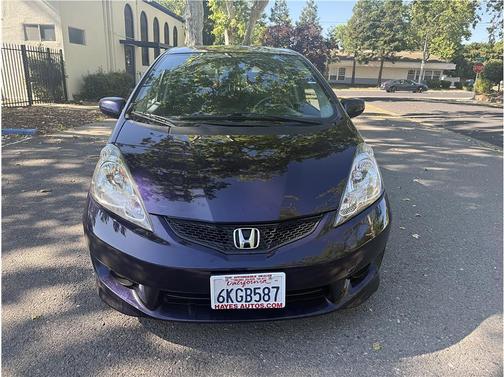 Blue 2009 Honda Fit Sport