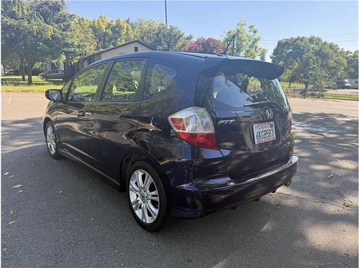 Blue 2009 Honda Fit Sport