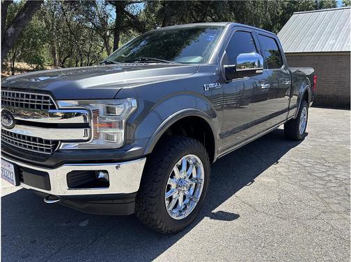 Gray 2019 Ford F-150 Lariat