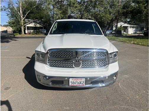White 2017 RAM 1500 Laramie
