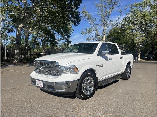 White 2017 RAM 1500 Laramie