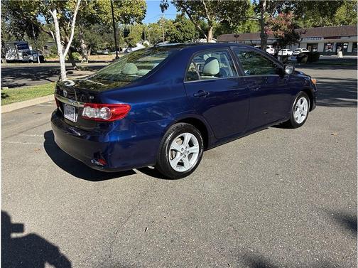 Blue 2013 Toyota Corolla LE