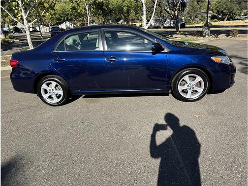 Blue 2013 Toyota Corolla LE