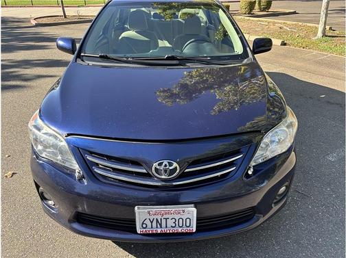Blue 2013 Toyota Corolla LE