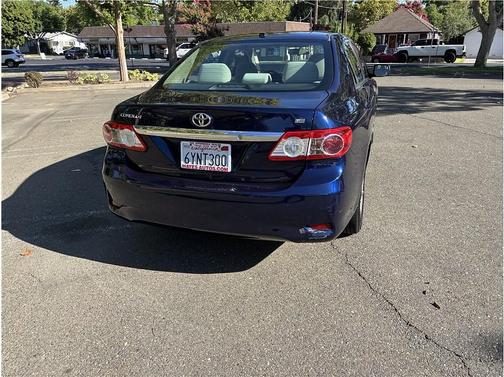 Blue 2013 Toyota Corolla LE