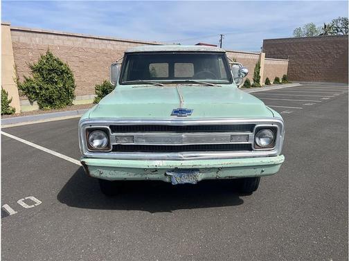 Green 1969 Chevrolet C20/K20