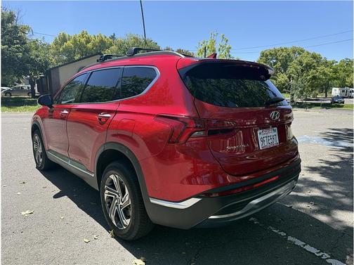 Red 2022 Hyundai SANTA FE SEL 2.4