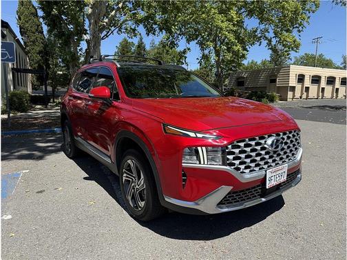Red 2022 Hyundai SANTA FE SEL 2.4